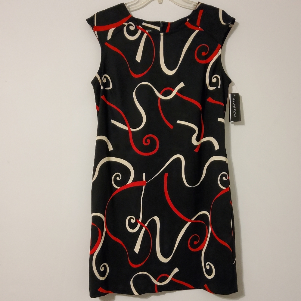 Kim Rogers Signature Dress Belk Prada Sleeveless Sheath Dress Size 10